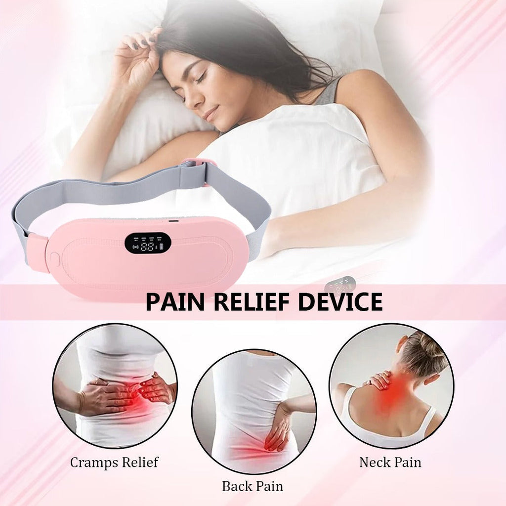 Periods Cramp Relief Massager & Heating Pad