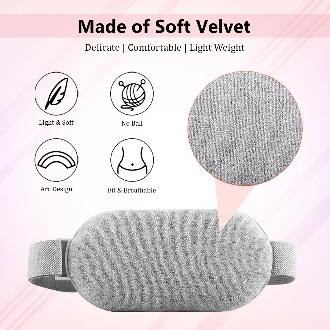 Periods Cramp Relief Massager & Heating Pad