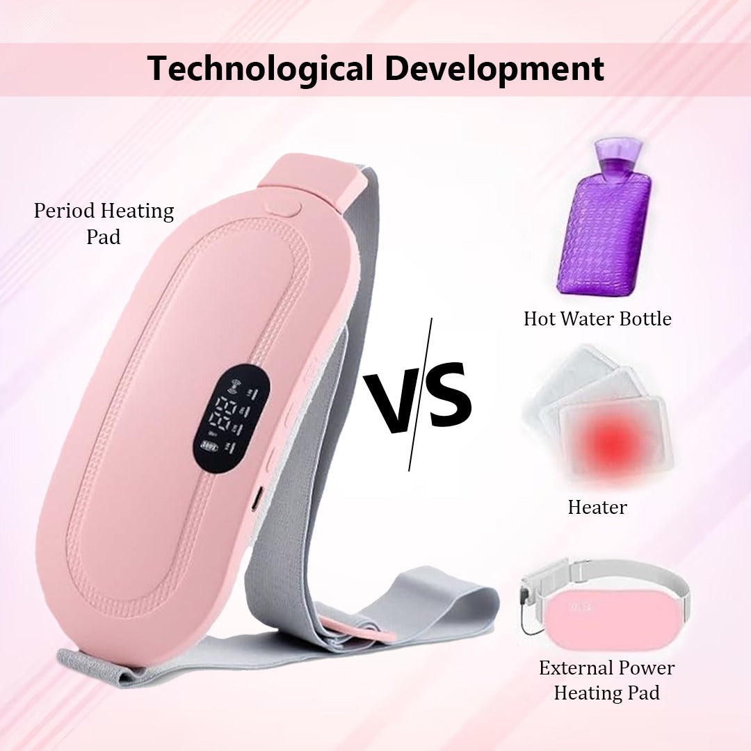 Periods Cramp Relief Massager & Heating Pad